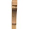 Ekena Millwork Legacy Block Rough Sawn Bracket, Western Red Cedar, 4"W x 24"D x 24"H BKT04X24X24LEC05RWR - alternate 3